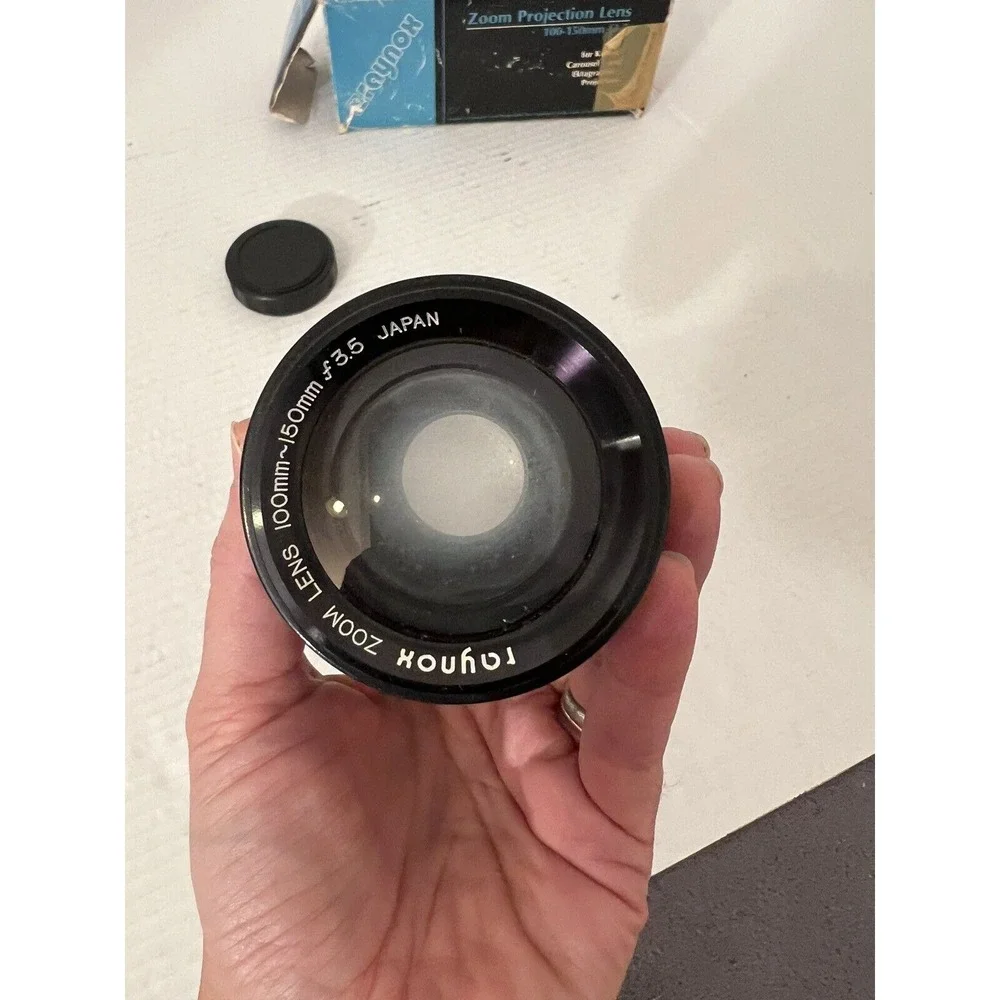 Vintage Raynox Projection‎ Lens 100-150mm Zoom f3.5-Original Box-Untested